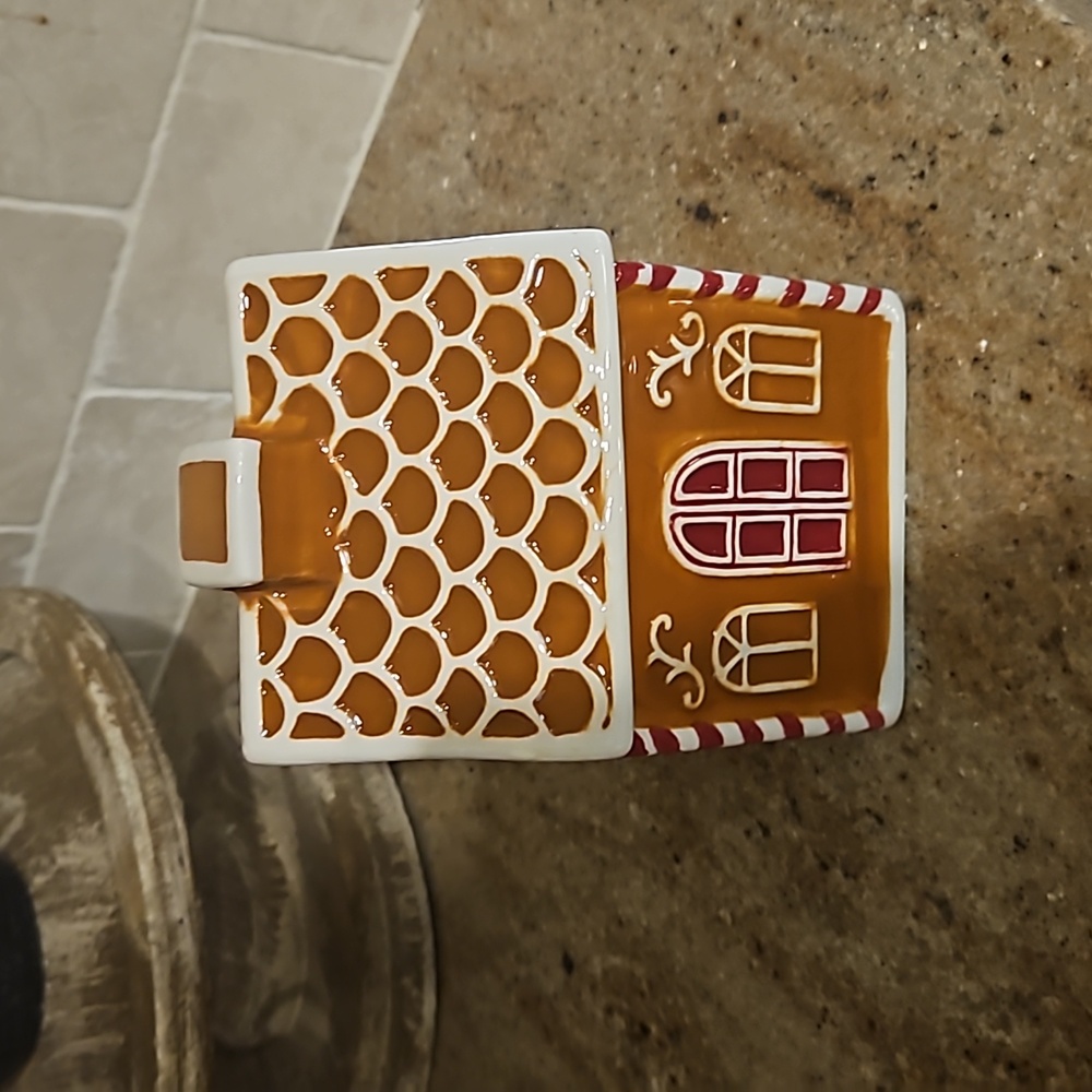 Gingerbread House Canister